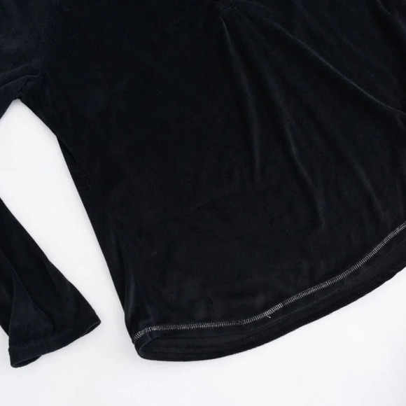 Disney The Night Before Christmas Black Half Button Down  Shirt Large - Picture 7 of 10